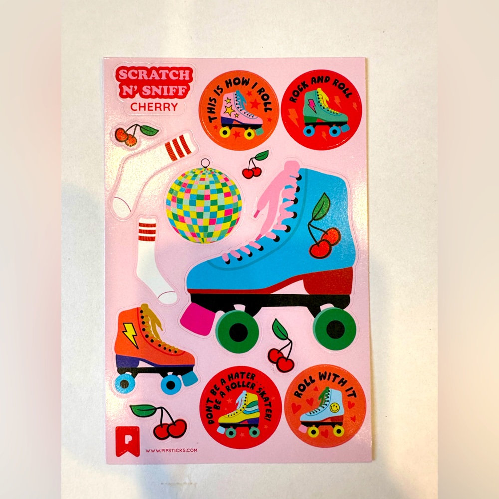Pipstick Stickers - lot of 5 Sticker Packs *NEW